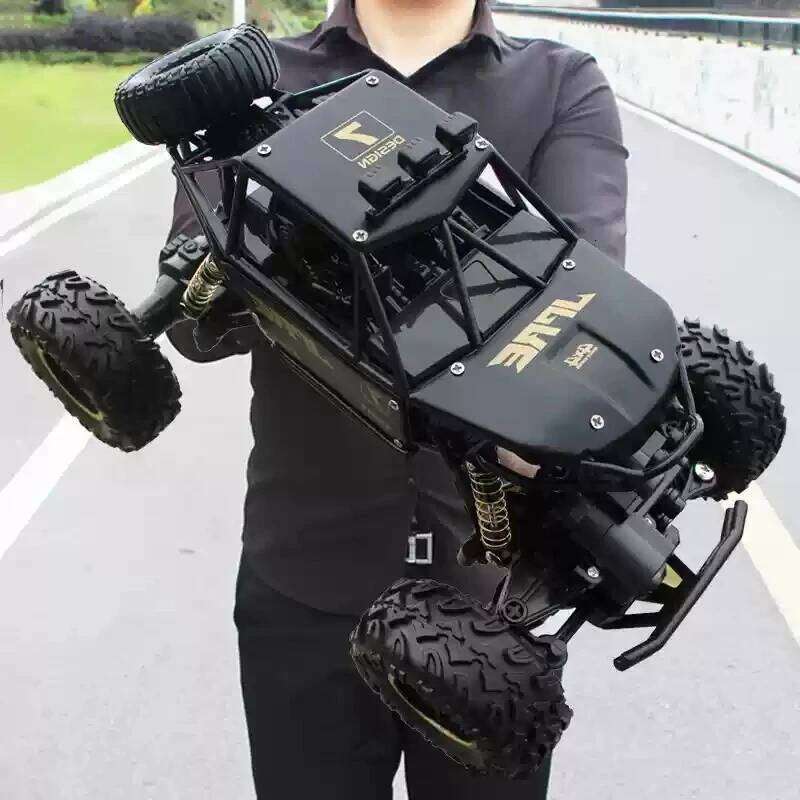 24/28cm Remote-Controlled Off-Road Vehicle Toy Rechargeable Four-Wheel Drive Alloy Climbing Car Children'S Race Xmas Gifts Y260131