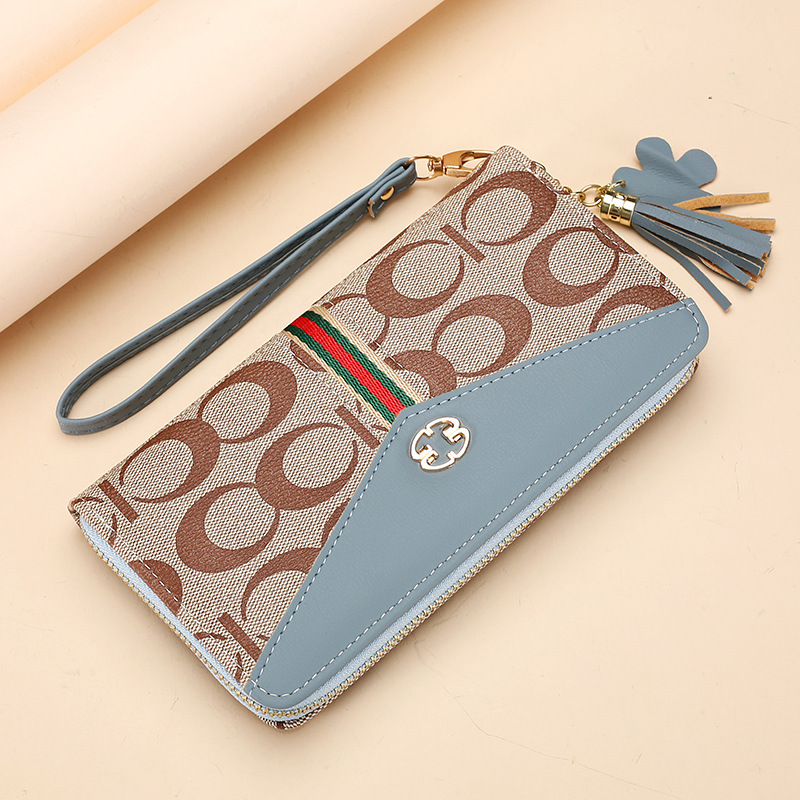 Bag Women Zipper Handhold Purse Women Long Girls Purse Double Money Clip Mobile Phone Spring New Products 2026s hot