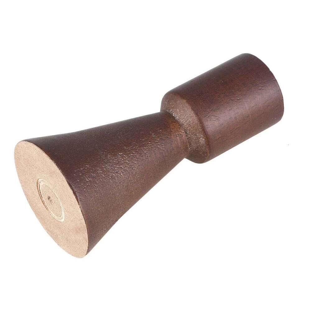 Solid Wooden Holder Brown Imitation Copper Candlestick Desktop Decor Church Wedding Lantern Home Romantic Y260131