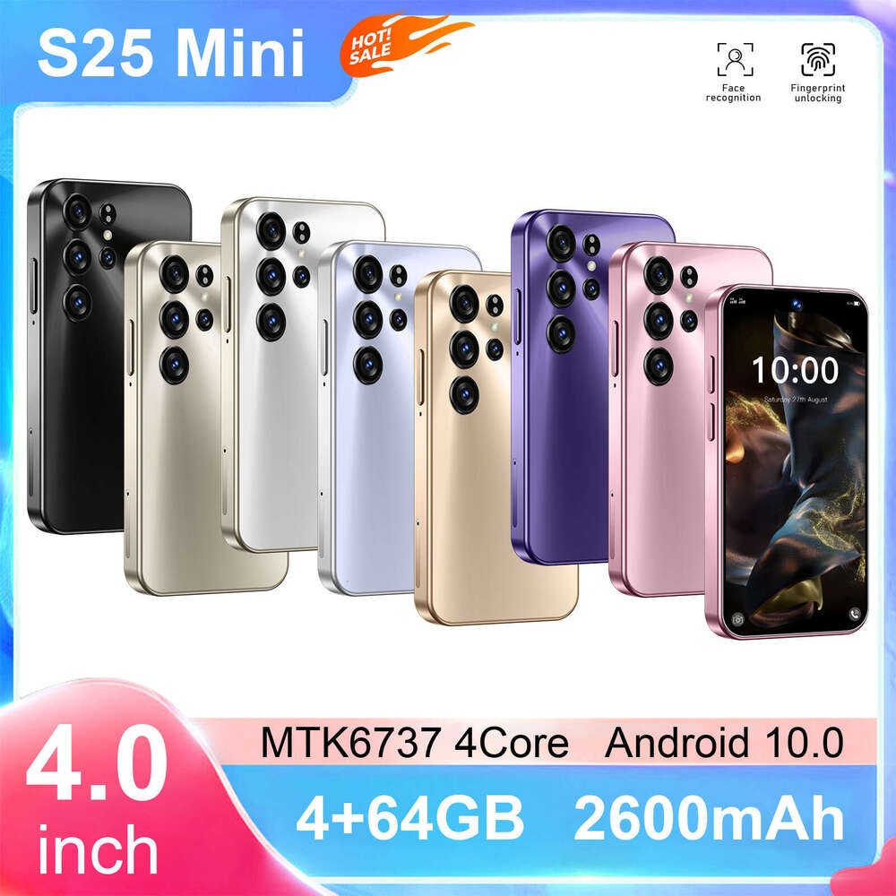 Renowned brand cross-border new S25 Mini smartphone 4.0-inch Android Google Store card pocket spare machine CKS