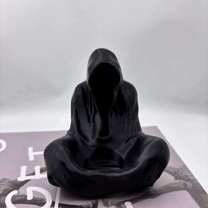 3D Printed Ghost Wizard Holder, Gothic Aromatherapy Ornament Candle Holder Halloween and Christmas Decoration Y260131