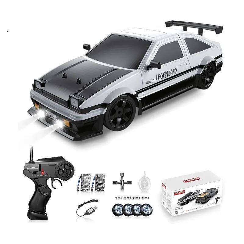 AE86 1: 16 Racing CAR with Remote Control Toys RC Car Drift High-Speed Race Spray 4WD 2.4G Electric Sports Vehicle Gifts Y260131