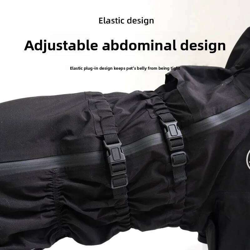 Famous brand Dog costume waterproof four legged hooded raincoat clothes coats jackets pet dog accessories pupakaIK
