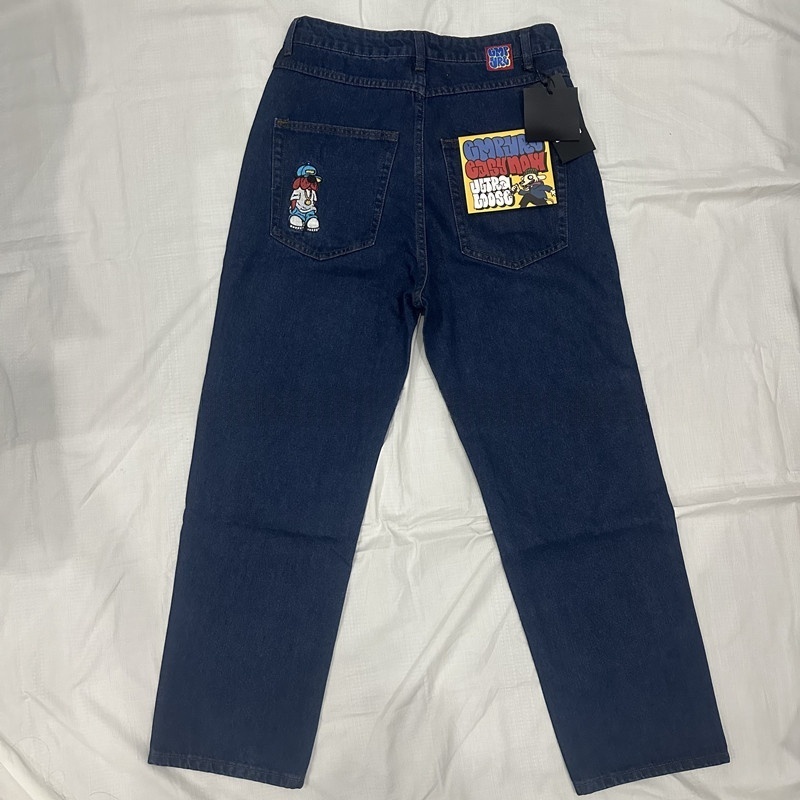 big boy Men's Shorts Denim Sweatpants Streetwear Y2K Harajuku baggy jeans Pocket jeans Gothic Pattern Joggers Cotton jogging Straight Leg pants j