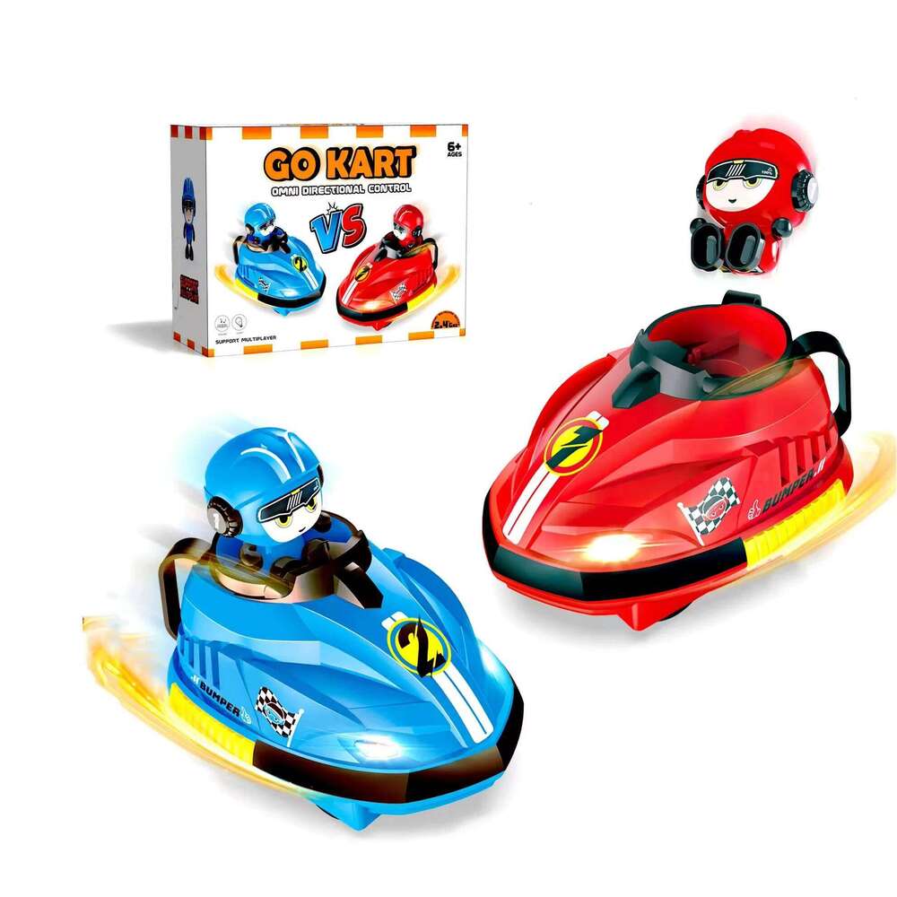 Remote Control Car Opponent Intelligent Battle Bumper Rc Cars Parent Games Children Toy for Boy Girl Birthday Kid Gifts Y260131