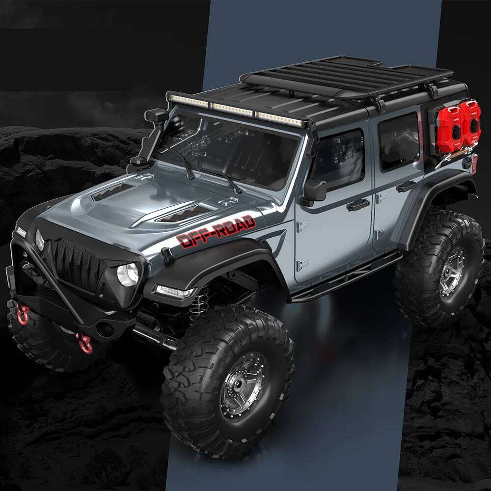 RC Car 1/10 HB RTR Remote Control Vehicle 2.4G Full Proportional Rock Crawler LED Light 4WD Off-Road Climbing Truck Toys Gifts Y260131