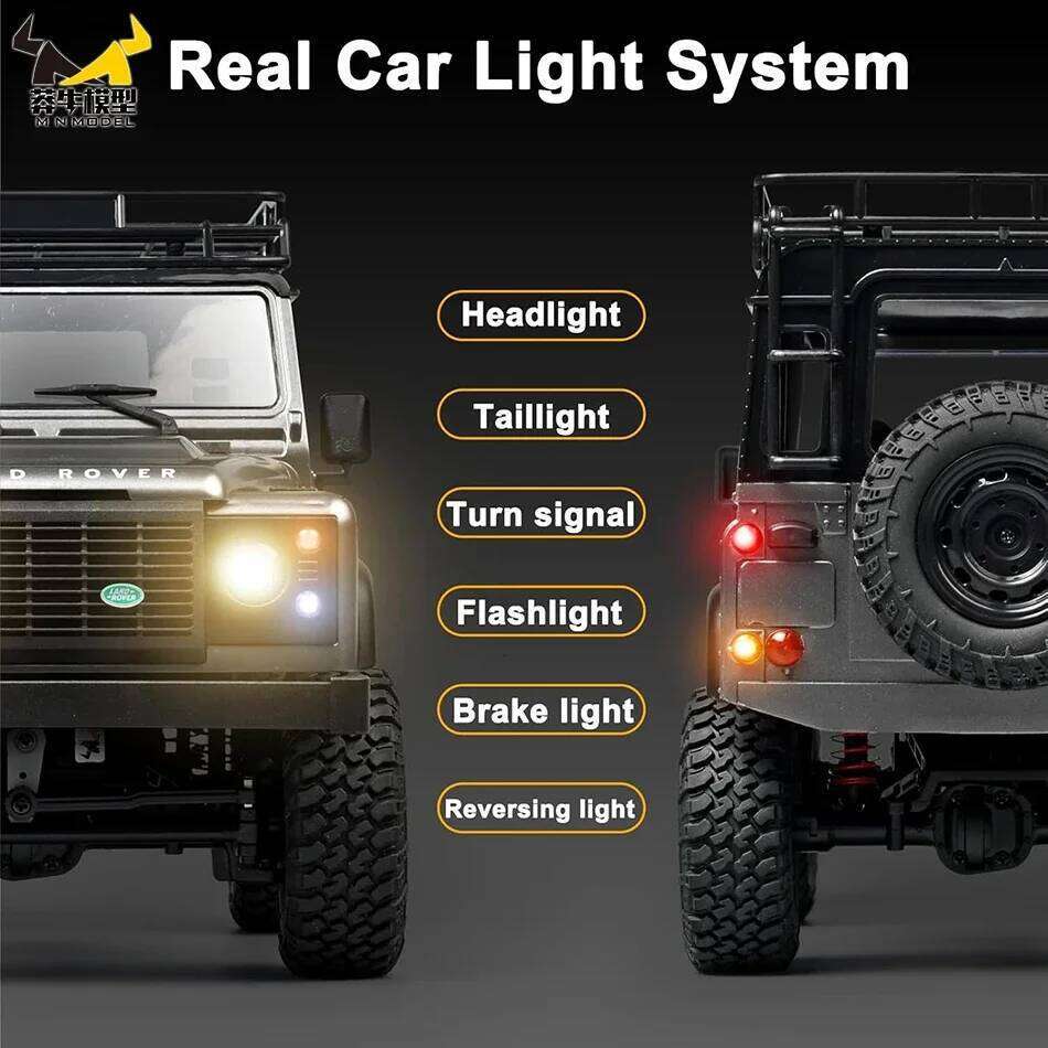 MN98 MN99S 2.4G RC Car 1/12 MN Model RTR Version Rock Crawler Defender 4x4 Off-Road Truck Remote Control Toys For Kid Gift Y260131