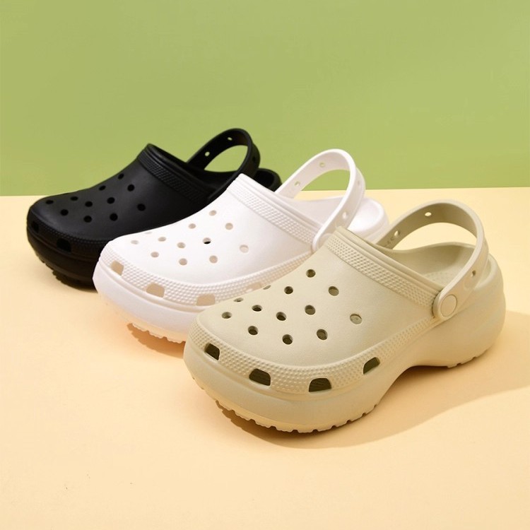 Free shipping hot Summer one-piece slippers with anti slip odor proof soft bottom casual one-piece cool breathable black