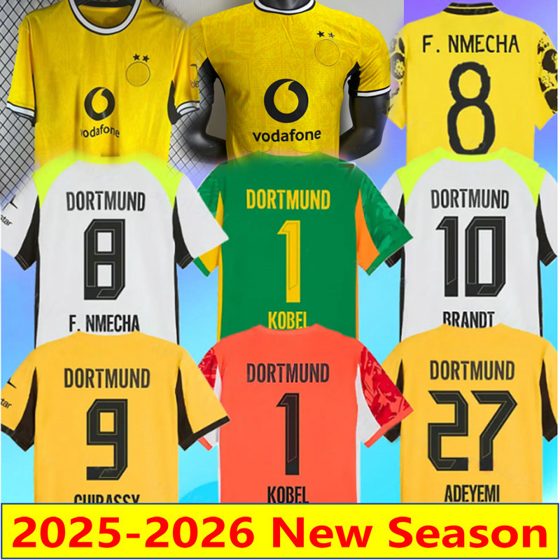 26 27 GUIRASSY soccer jerseys fans player 2025 2026 2027 goalkeeper ADEYEMI F.NMECHA football shirt BRANDT JOBE camesita de futol DURANVILLE men kids set uniforms