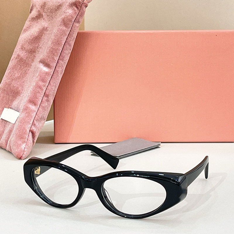 Reverie Sunglasses classic niu series cat eye acetate frame optical lenses for women business and workplace wear anti blue light reading glasses MU03ZV with box