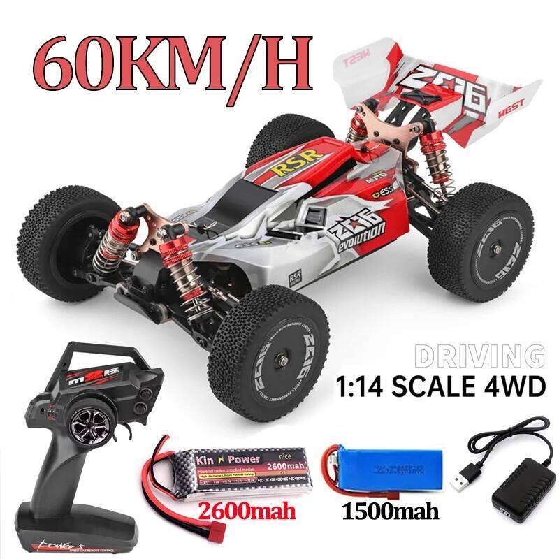 WLtoys 144016 144001 144010 4WD RC 2.4G 35/60/75KM/H High Speed Racing Car Off-Road Drift Remote Control Vehicle Toys Gift Y260131