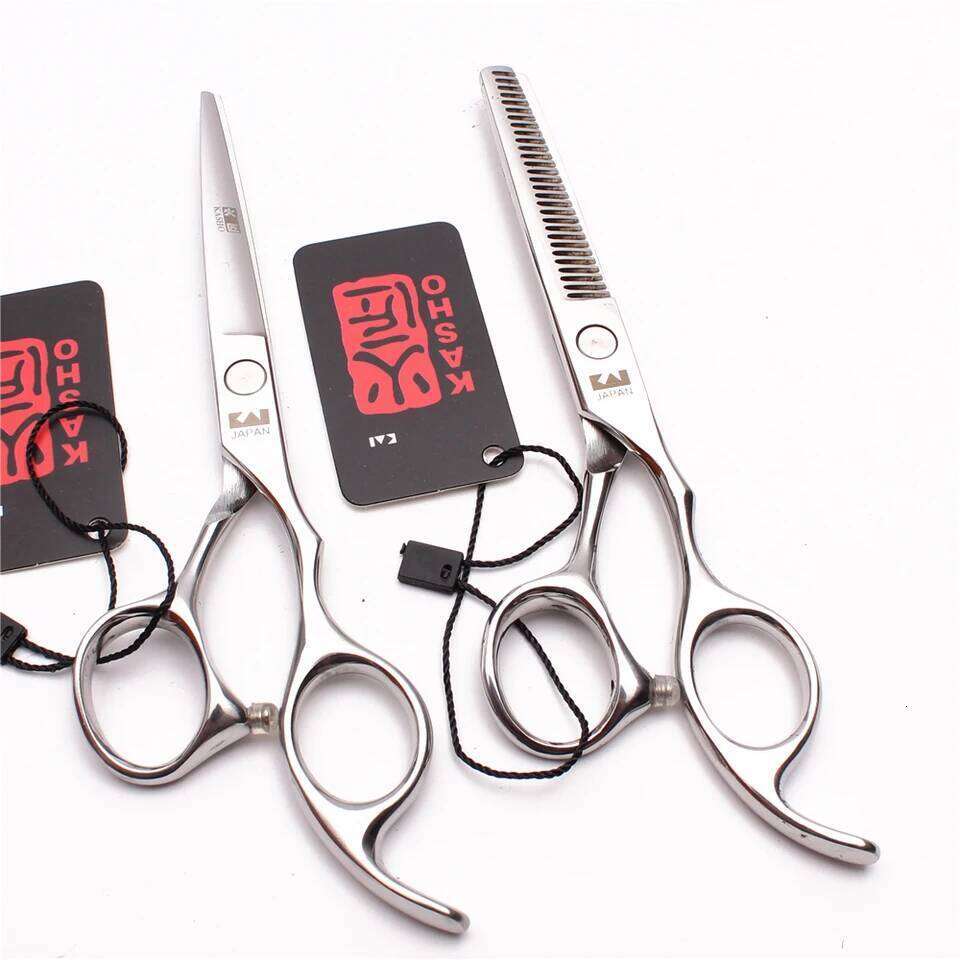 Professional 5'' 6'' 7'' 8'' Japan Stainless Hairdressing Barber Thinning Shears Hair Cutting Scissors C260131 - view 4