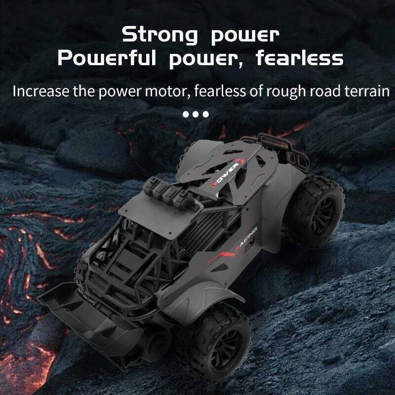 Rc Racing with Light 20KM/H 2.4G High-Speed Remote Control Car Vehicle Pickup Truck Off-Road Climbing RC Toys for Kids Gift Y260131
