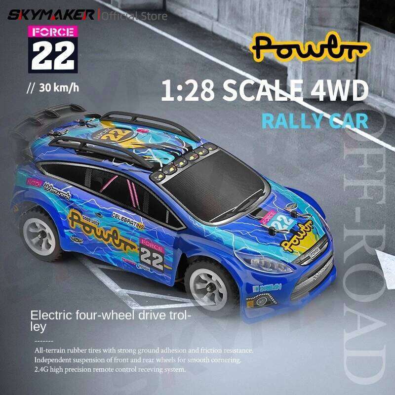 WLtoys 1/28 rc car 284010 284161 4WD Drive Off-Road 2.4G 30KM/H High Speed Alloy 1:28 Rally Racing Car Toys for Kids Gift Y260131