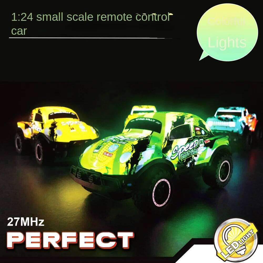 1/24 Rc Buggy Cars Remote Control Trucks Led Off Road Vehicle Car Cool Graffiti Drift Racing Children's Toys for Boys Kids Y260131