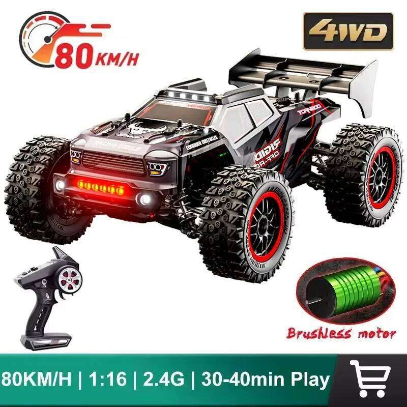 ZLL SG316 MAX 4WD RC Car Brushless Motor 80KM/H Professional Racing 2.4G High Speed Off-Road Drift Remote Control Cars Toys Y260131