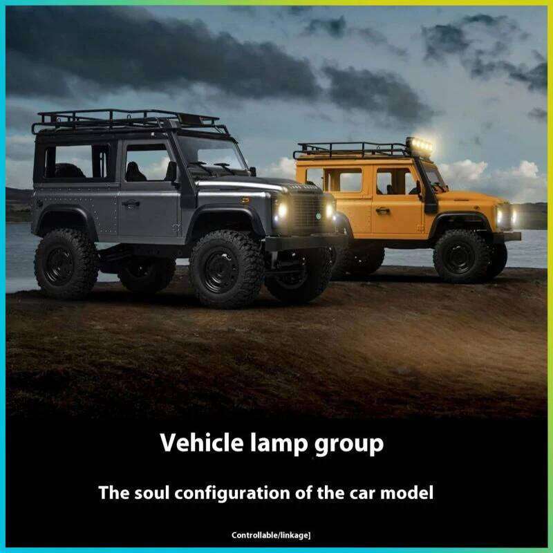 1:12 Scale MN Model RTR Version WPL Car 2.4G 4WD MN99S RC Rock Crawler MN98 MN99 Defender Pickup Remote Control Truck Toys Y260131