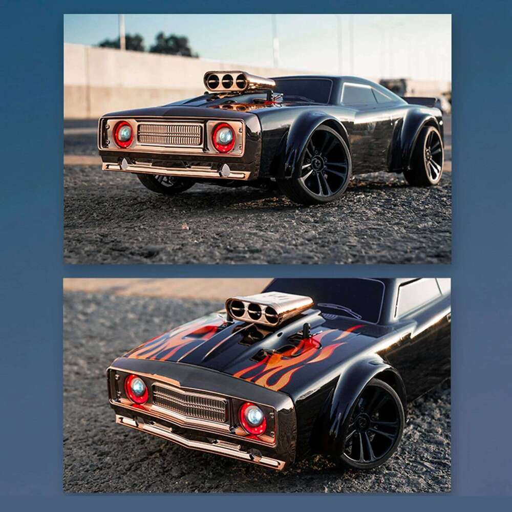 Remote Control Drift 1/16 2.4GHz 4WD 35km/h RC Race Car High Speed Gift RTR for Kids w 7mode Angel Eye Headlight Y260131