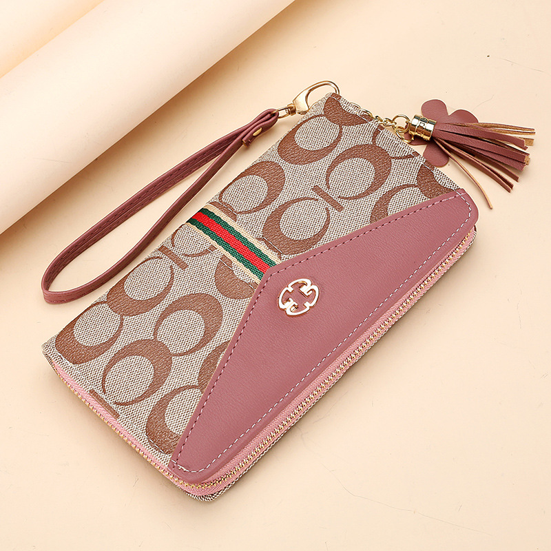 Bag Women Zipper Handhold Purse Women Long Girls Purse Double Money Clip Mobile Phone Spring New Products 2026s hot