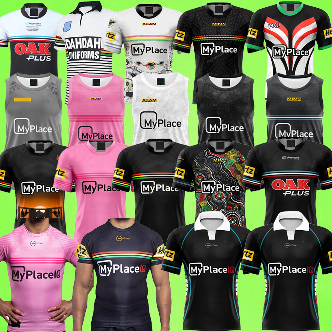 New + Retro Penrith Panthers 2026 2027 Rugby Jerseys S-7XL vest 25 26 27 Mens League shirt Indigenous version Special Edition Tee Mens Training uniform ALTERNATE kids