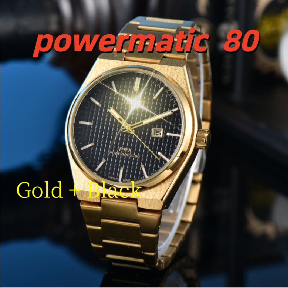 TOP brand Designer TISSOTITYly watches Women's Watches 1853 PRX Watches quartz Movement Luxury Business POWERMATIC 80 Wristwatch Designer Watches