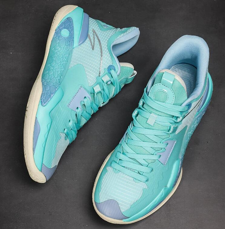 Men's Basketball Shoes for Spring and Autumn Breathable Anti-Slip Durable Shock-Absorbing Suitable for Concrete Courts Ideal for Beginners Elemen