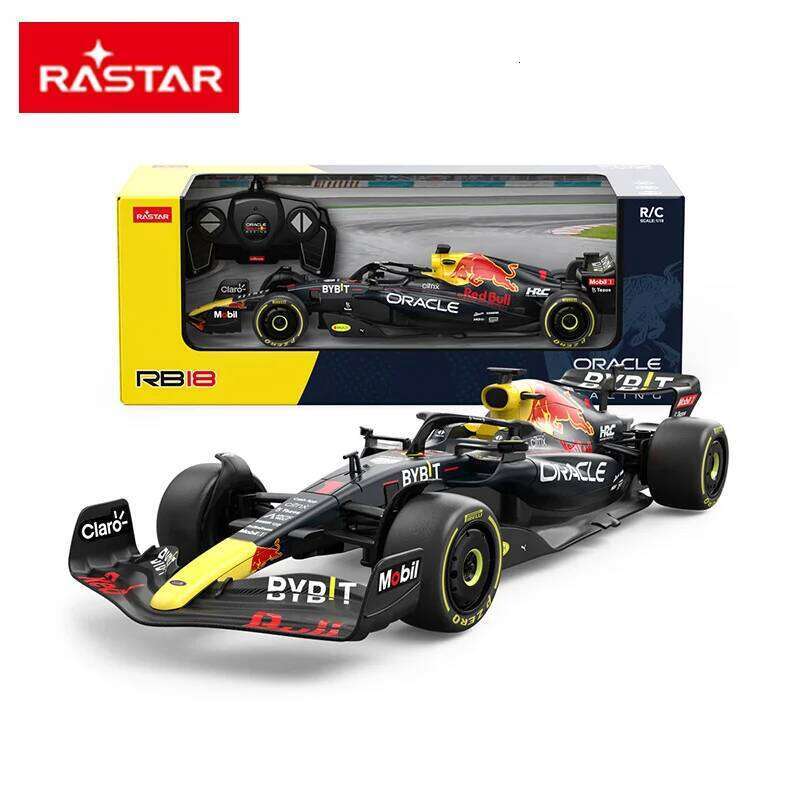 New In Stock Rastar 1:18 F1-75 Mcl36 Rb18 W11 Eq F1 Remote Control Racing Simulation Alloy Miniature Model Custom Kid Toys Gift Y260131