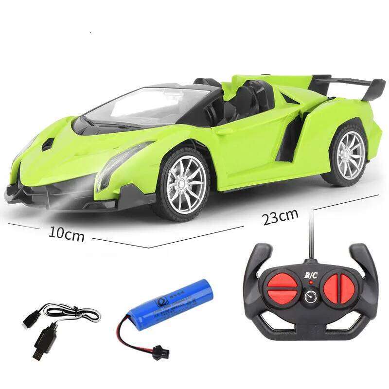 2.4G Drift RC High Speed Vehicle With LED Electric Remote Control Sports Car USB Charge Electronic Toy Kids Gift Y260131
