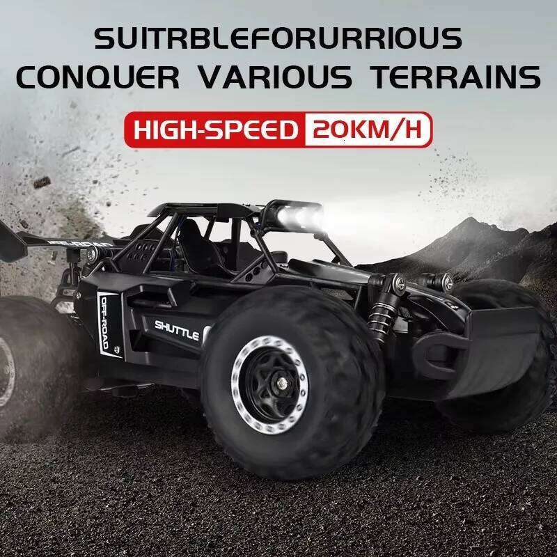 2025 New RC Car 1:16 2.4Gh Model With LED Lights 2WD Off-road Remote Control Climbing Vehicle Outdoor Cars Drift Toys Boys Gifts Y260131