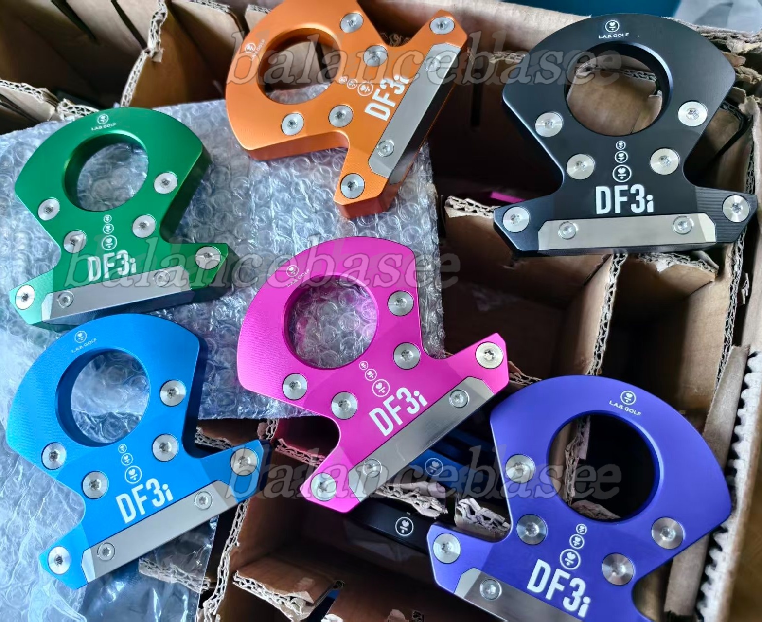 Golf Club LAB DF3i Golf Putter automatic balancing club face return putter steel shaft with putter Headcover real photo contact seller golfalchemist