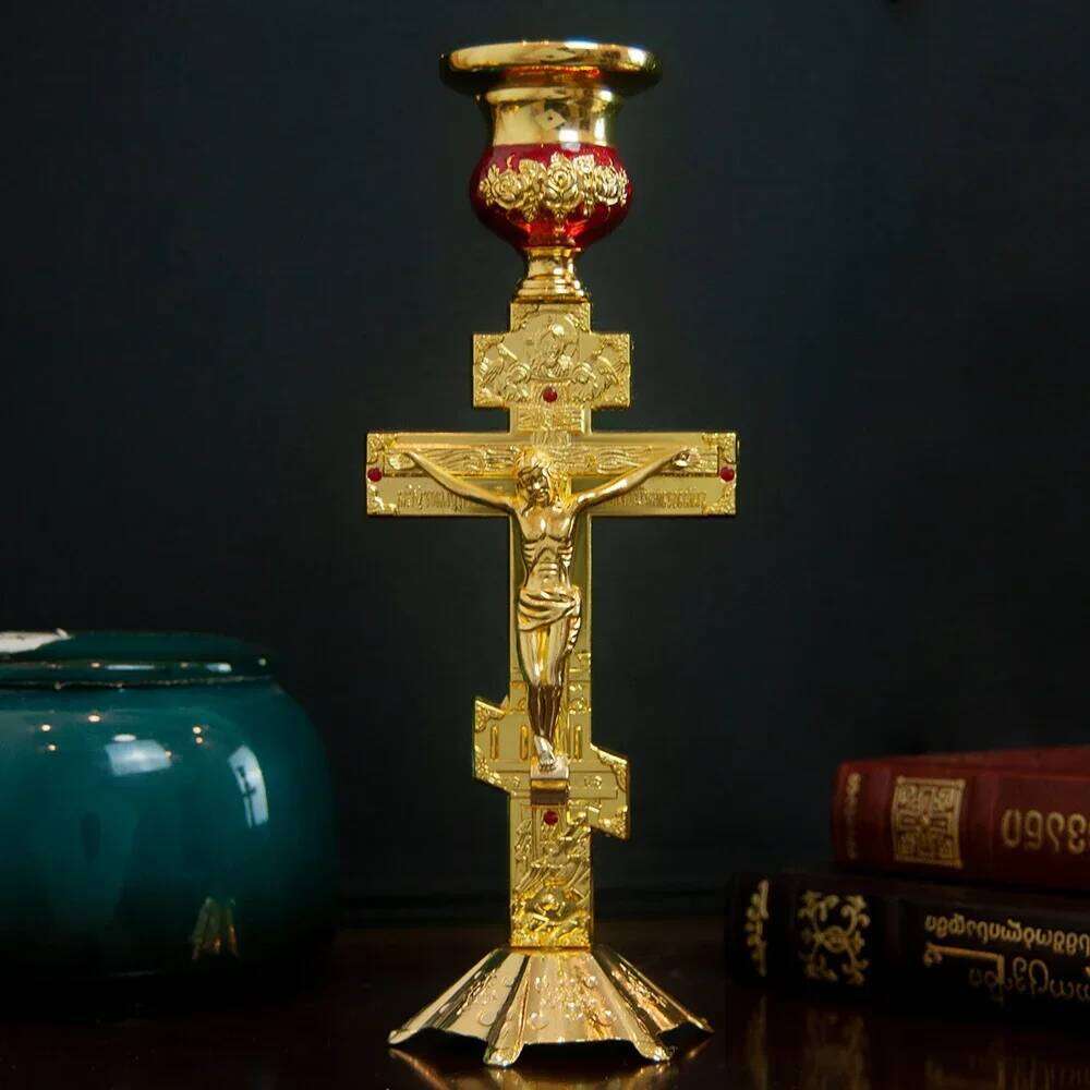 Exquisite Single-Head Carved Candle Holder for a Luxurious Candlelight Dinner Y260131