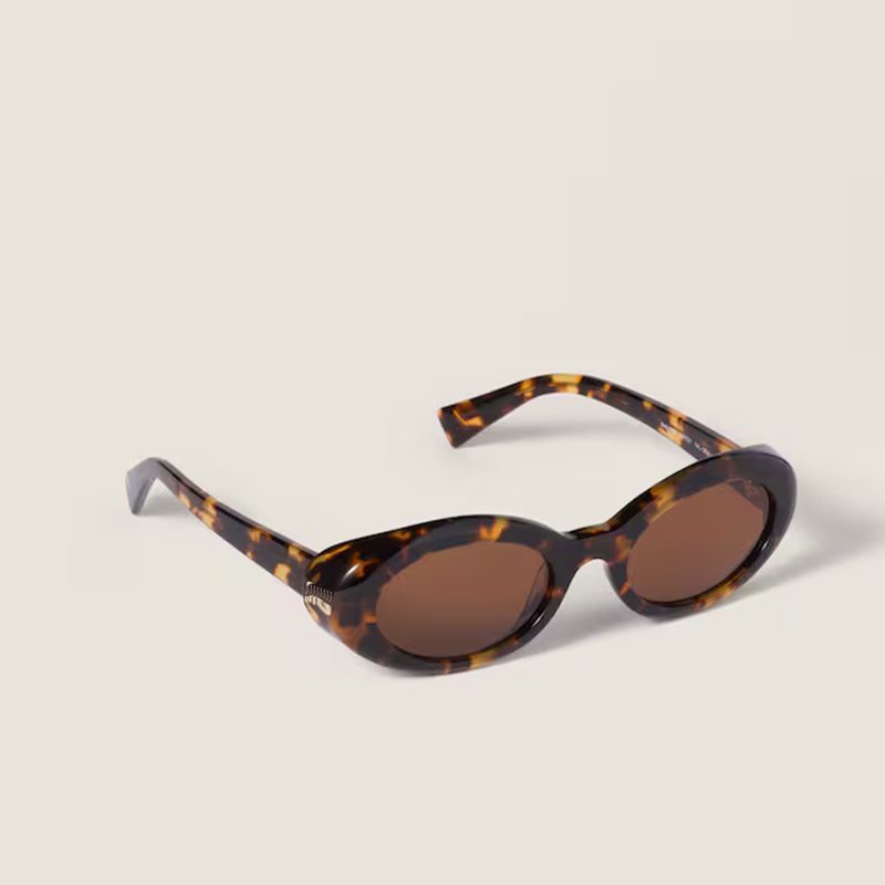 Designer sunglasses for women Reverie sunglasses oval shades tortoiseshell acetate Tamarind lenses sunnies SMUB09 Y2K trendy street shooting sunglasses