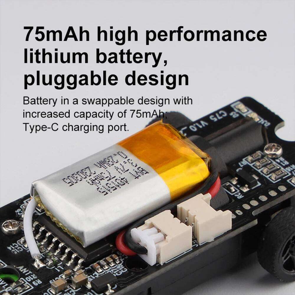 Turbo Racing 1:76 C75/C76 Road Radio-Controlled Mini Full Scale Remote Control Car Toy RTR Suitable For Children And Adults Y260131