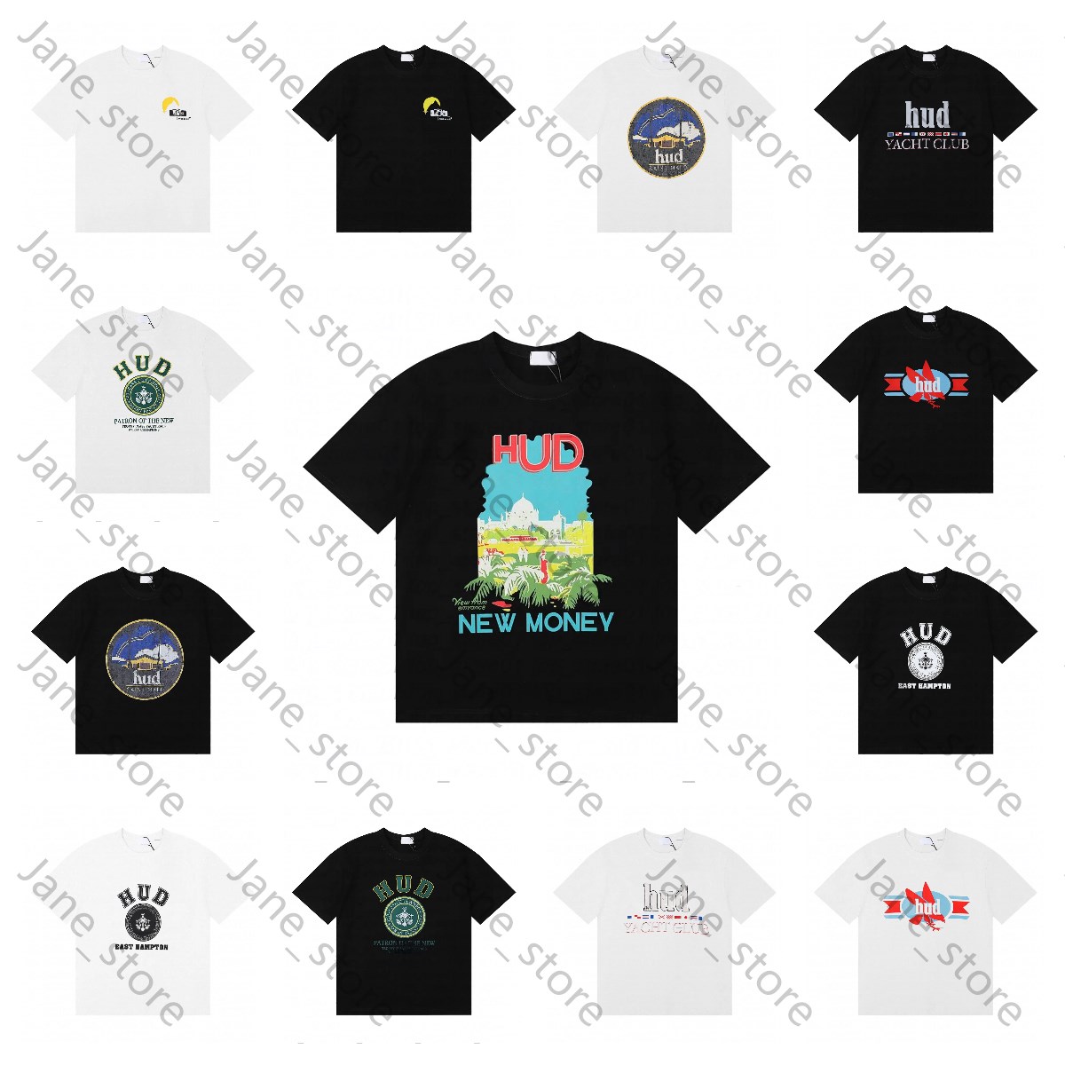 Designer Clothes Summer Mens Clothing Fashion Casual Rhudetee Classic Trend Letter Print Short Sleeve Graphic Tee Luxurys Men Women Round Neck Rhudemen T Shirt 10