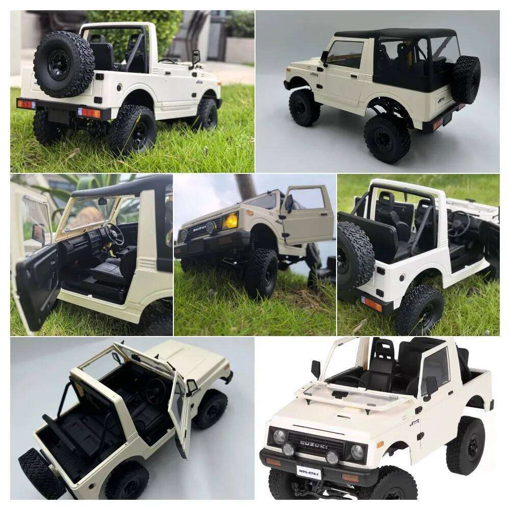 WPL 1/10 C74 C74-1 Suzuki Jimny Remote Control 4WD Off Road Climbing Car 2.4G Full Scale RC Adult And Children Toys Y260131