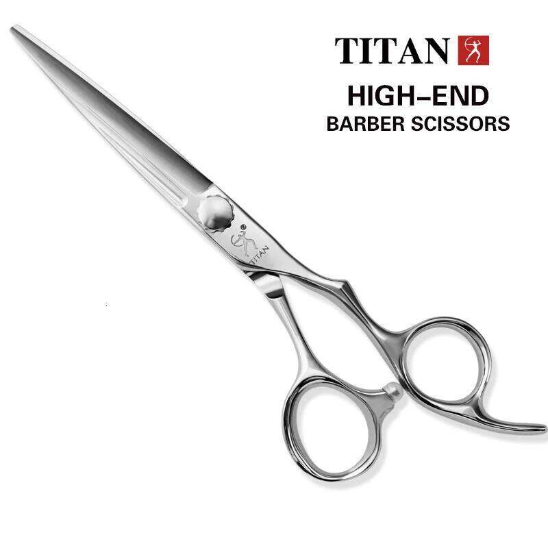 TITAN cut hair shears cutting hairdressing JAPAN ATS314 steel, hand made sharp scissors C260131