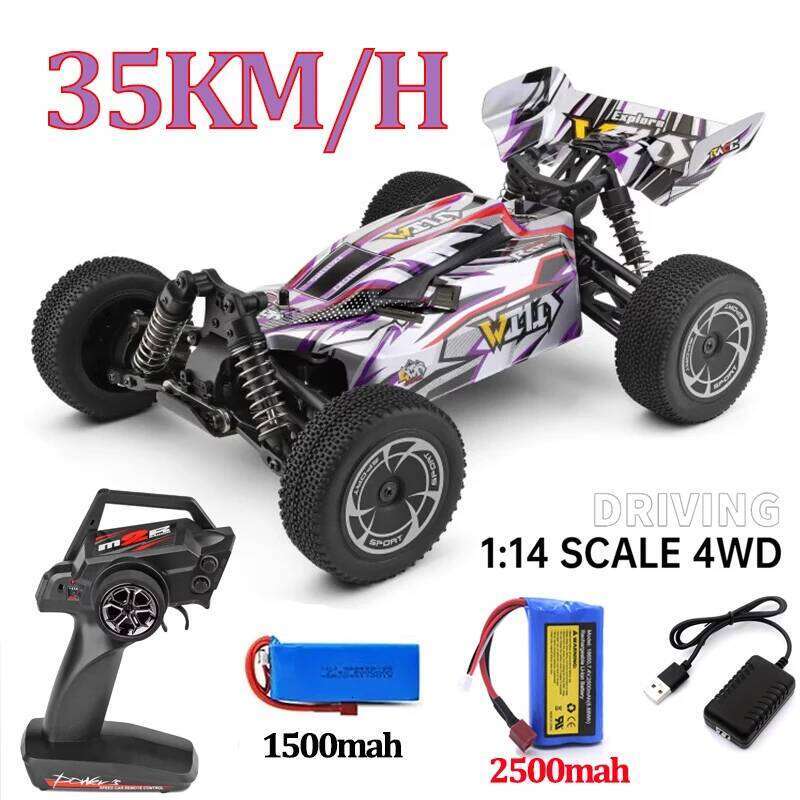 WLtoys 144016 144001 144010 4WD RC 2.4G 35/60/75KM/H High Speed Racing Car Off-Road Drift Remote Control Vehicle Toys Gift Y260131