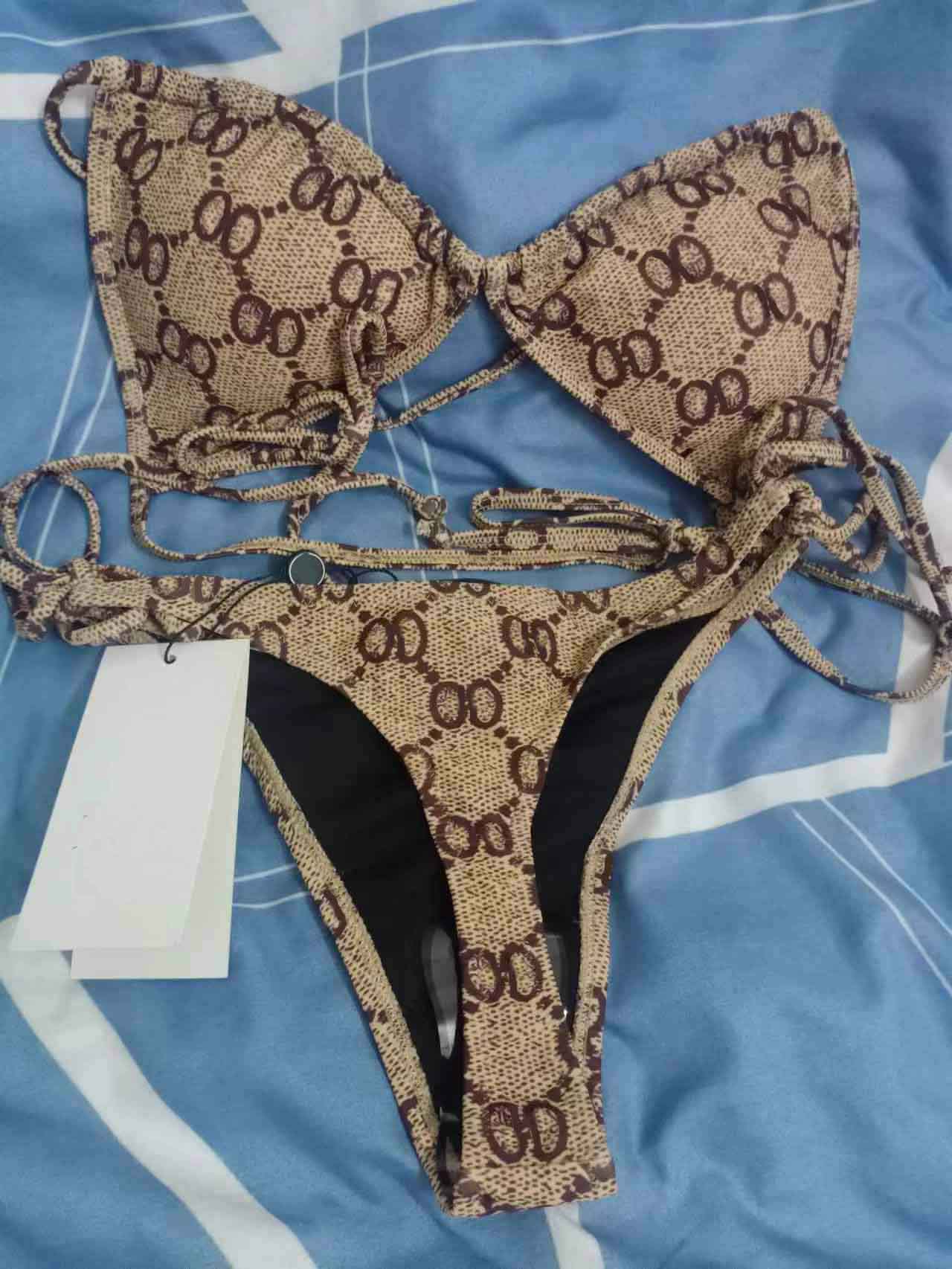 Sexy Womens Designers Bikinis Sets Clear Strap Shape Swimsuits Ladies Bathing Suits Swim Wear Beach Woman Swimwears Biquini Mixed Luxury brands swimwear