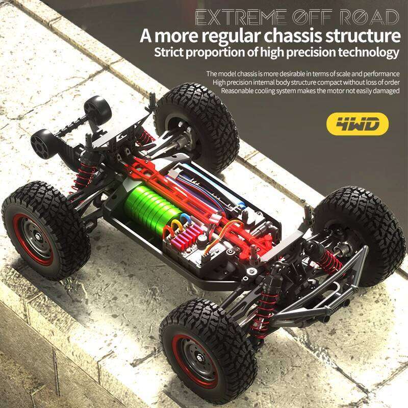 SCY 16106 PRO 4WD Off-Road RC Cars 70Km/h 2.4G Alloy Gear Brushless Motor 1:16 All Terrain Vehicles Drift Car Toy for Adults Y260131