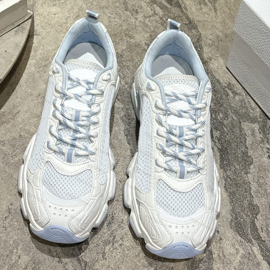 12A Top-Quality chrono sneakers Designer Women Men Mesh fashion Calfskin sneaker leisure Sneakers Size 35-46