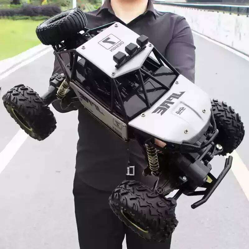 24/28cm Remote-Controlled Off-Road Vehicle Toy Rechargeable Four-Wheel Drive Alloy Climbing Car Children'S Race Xmas Gifts Y260131