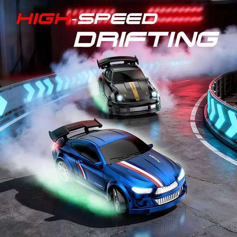 1:64 RC Mini Alloy High Car Off-Road Vehicle with 2.4G Remote Control,Dual Speed Transmission, LED Lights,Racing Truck Toy Y260131