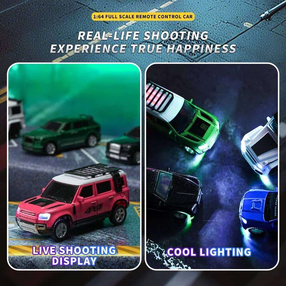 New RC MINI Alloy 1/64 Remote Control Car Convenient to Carry 60 Minutes of Work Time Children's Gifts Electronic Toys Y260131