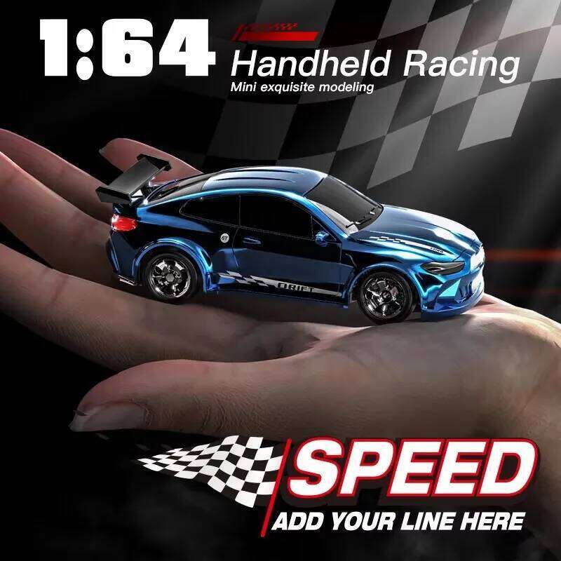 1/64 2.4G High speed Drift Rc 4WD Remote Control Car Four Wheel Drive Radio Controlled Mini Racing Model Boy Toy Gifts Y260131