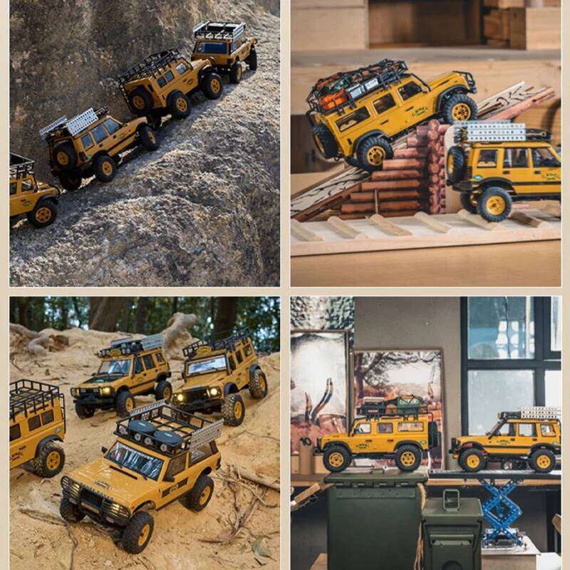 FMS new FCX24M 1/24 RC Land Rover series four-wheel drive electric remote control climbing off-road vehicle adult boy toy Y260131