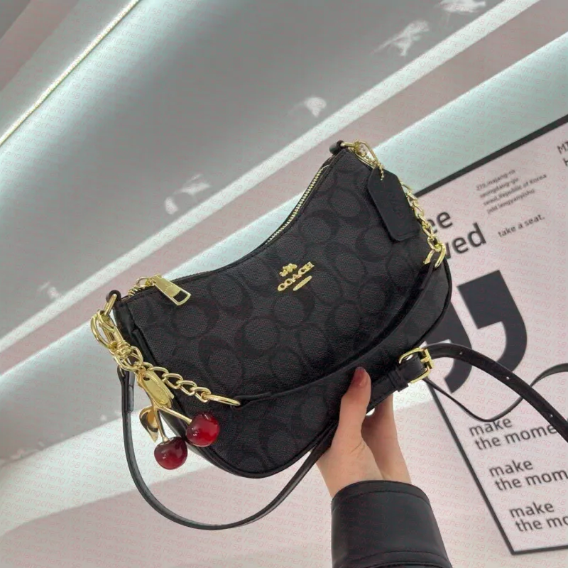 Designer Bag Shoulder Bag Luxury Bag Easy High Quality Women's handbag Purse Crossbody Bag Cowhide Shoulder Chain Bag Embossed Black Shopping Bag