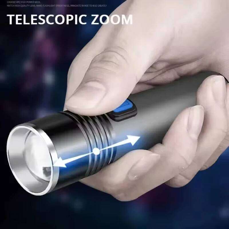 For Pet Urine Detection Resin Cured 395nm UV Flashlight Black Light Zoom USB Rechargeable H260131