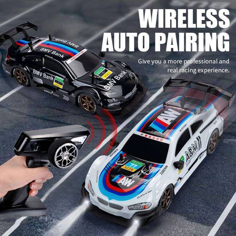 Professional RC remote control four-wheel drive drift cool lighting competition racing car electric toy Y260131
