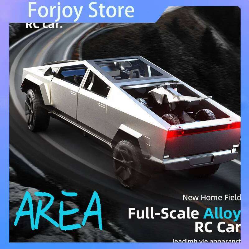 JJRC C8817 Full-Scale Alloy Car 2.4ghz 4wd Off-Road Simulation Pickup Truck Mode With Camping Equipment Rc Cars Gift For Kids Y260131