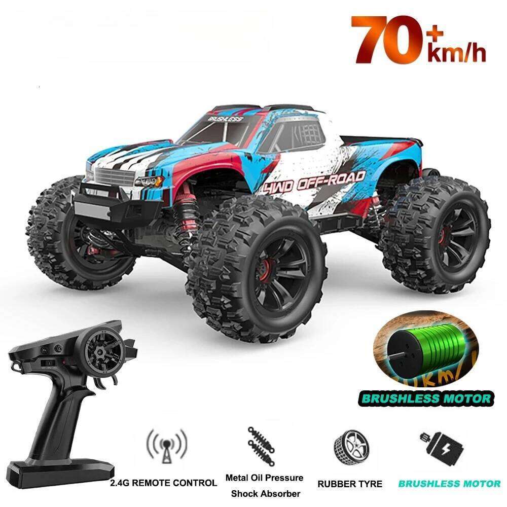 hot MJX 16209 16207 16208 16210 70KM/H 60KM/H 1/16 4WD Remote Control Cars RC Brushless Racing Car Off-Road Truck Toys Y260131